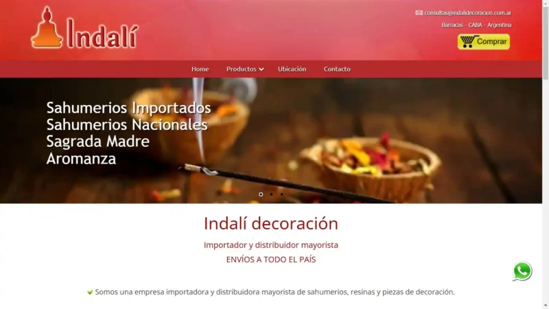 Diseño Web Indalí