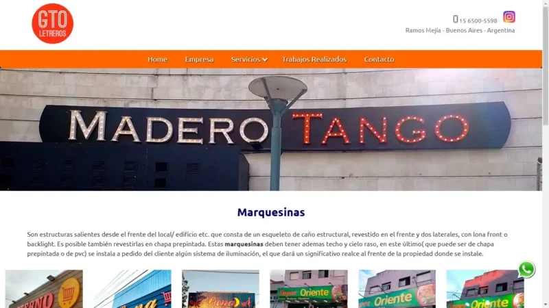 Diseño Web GTO Letreros